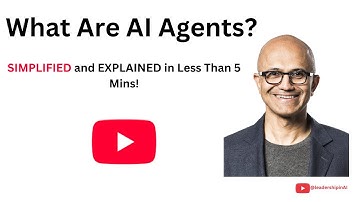 What are AI Agents in Artificial Intelligence (AI)? SIMPLIFIED and EXPLAINED in Less Than 5 Mins!