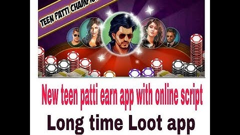 High loot paytm cash New app teen patti with task bypass script