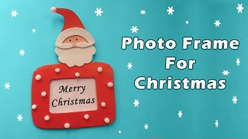 Christmas Gift Ideas 2020 - Santa Photo Frame  - Christmas Day Gift Handmade - Christmas Gifts