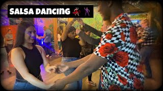 Worst Dancer Ever Tries To Salsa! *INSANE ATTEMPT* 😳