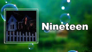 PinkPantheress - Nineteen  (Lyrics)