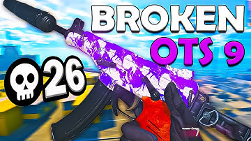 new *BROKEN* OTS 9 CLASS = BEST SMG AFTER UPDATE in WARZONE SEASON 6🤑 (Best OTS 9 Class Setup)
