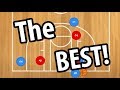 The best basketball baseline inbounds play vs 23 zone defense