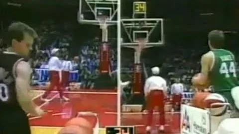Jon Sundvold & Danny Ainge - 1989 NBA 3-Point Shoo...