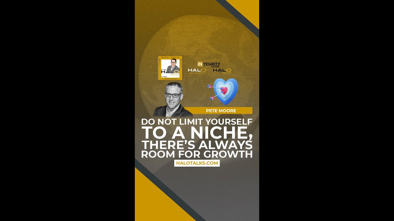 Do Not Limit Yourself to a Niche, There’s Always Room For Growth #shorts