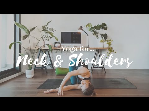 20 min yoga for neck, shoulders & tight wrists