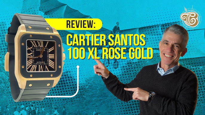 Cartier Santos 100 XL NUEVO 54995 - YouTube