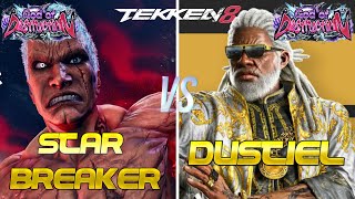 Tekken 8 ▰ DUSTIEL (Rank #1 Leroy Smith) Vs Star Breaker (Rank #1 Bryan) ▰ Ranked Matches