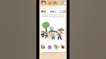 BRAIN TEST-2 (Prison escape) LVL-2 Andy must find a way to protect himself in this tough enviornment