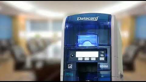 Datacard - SD 360 - Demo Video