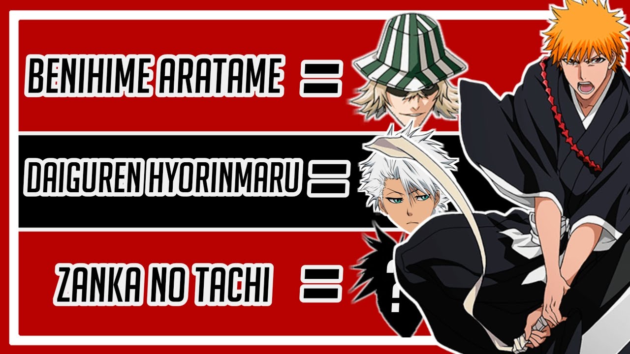 Bleach Quiz Guess Bleach Characters from their Bankai SP Sensei 🔥