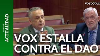 Senador De Vox Estalla Contra El Dao