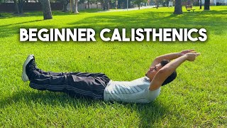 Full Calisthenics Workout (For Beginners)
