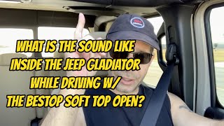 jeep gladiator soft top noise 2