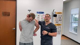 TexStar Chiropractic's Neck Pain Relief Exercise Video #7: “Tilted Forward  Flexion” - TexStar Chiropractic