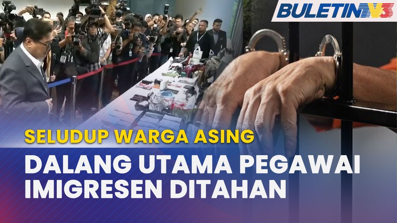 SINDIKET BAWA MASUK WARGA ASING | Pegawai Kanan Imigresen Yang Juga Dalang Utama Ditahan