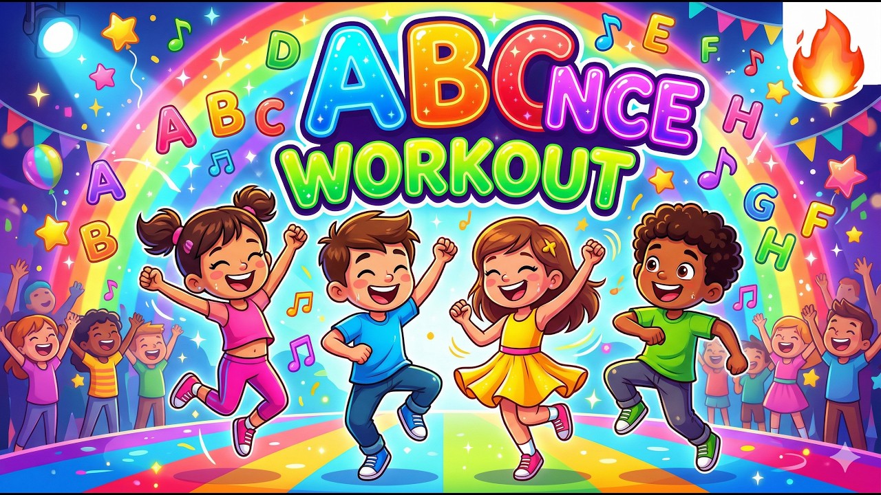 ABC Dance Workout Rhyme - YouTube