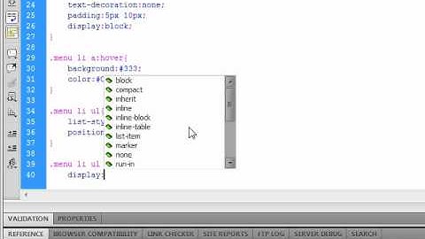 Como fazer Menu com Submenu em Dropdown. HTML, CSS, jQuery, DreamWeaver (Parte 2)