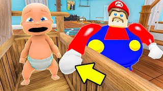 Baby and EVIL MARIO Play Hide and Seek! by Bubbles and Gummy 12,697 views 9 days ago 3 hours, 48 minutes