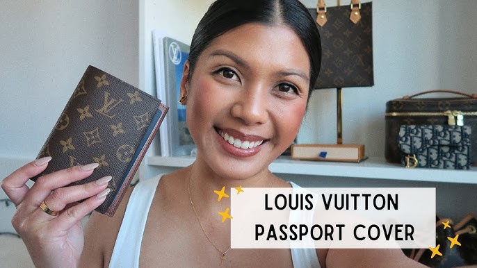 LOUIS VUITTON PASSPORT COVER/CASE - Used as a wallet! 