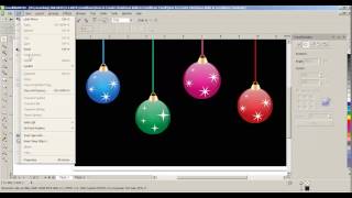 How to Create Christmas Balls in CorelDraw - Part 4