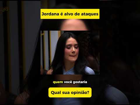 Vira alvo! Jordana é alvo de ataques no BBB