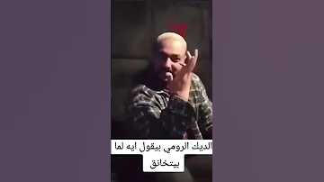 الديك الرومي لما يجي يتخانق 