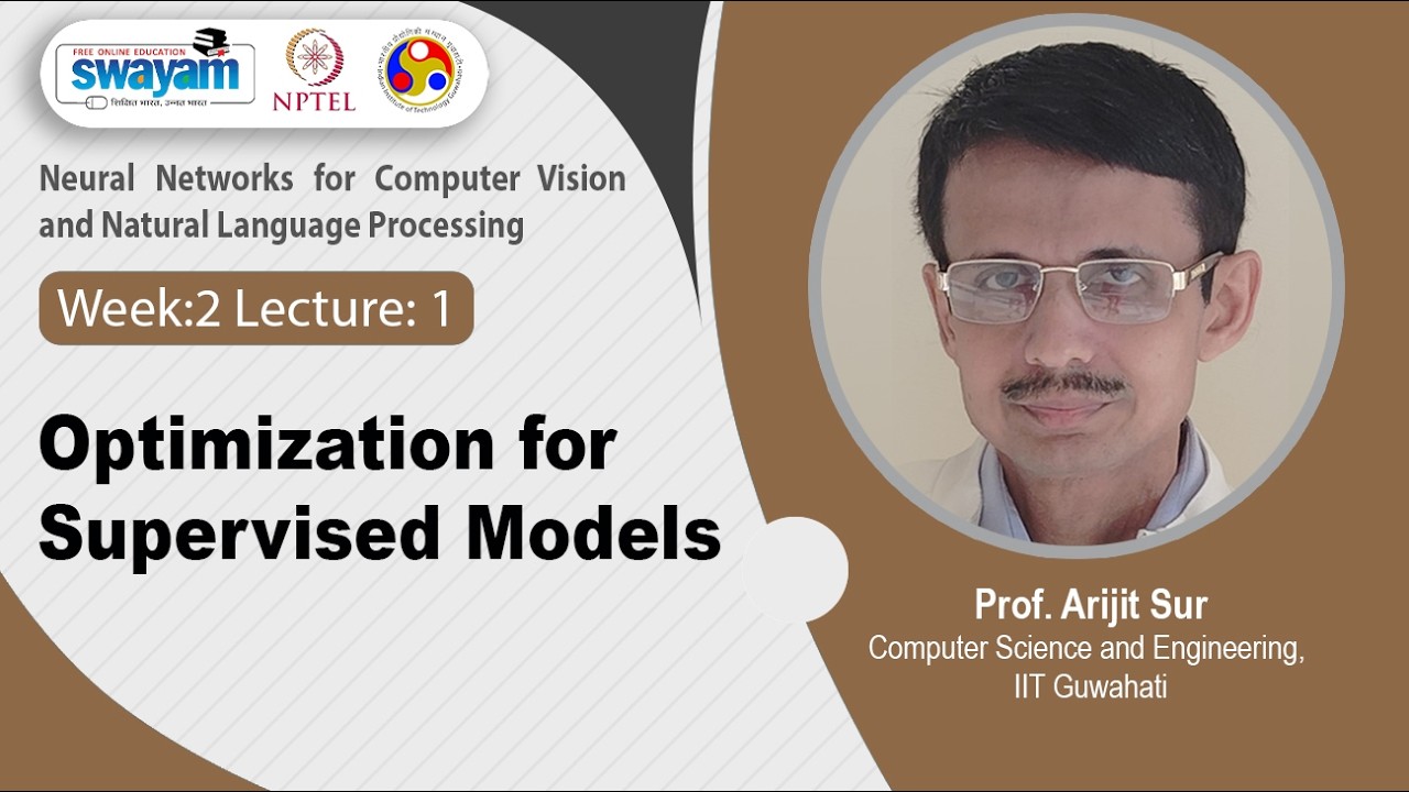 Lec 5: Optimization for supervised models