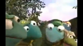 Muppet time-frog scouts: tambourine