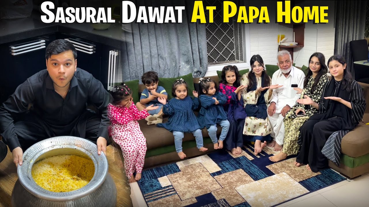 Momina ki puri family pehli bar is ghar pe ayi hamare❤️| Dawat mein banwai special biryani😍
