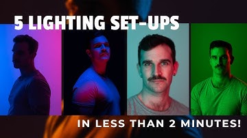 Five Impressive Lighting Setups in Two Minutes!