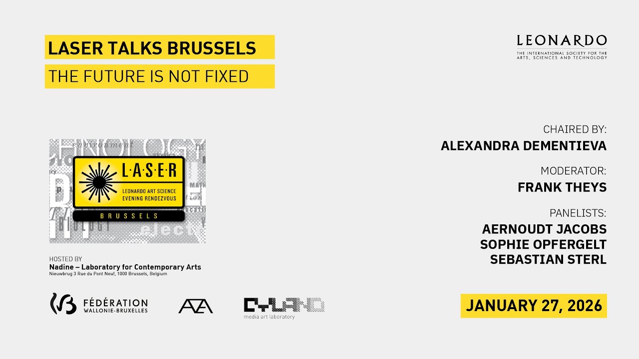 January 27, 2026 - LASER Talks Brussels. The Future Is Not Fixed