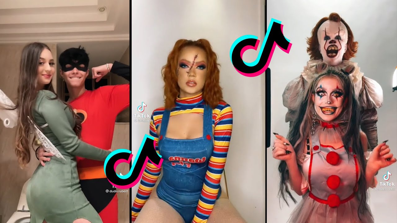 🟣TREND MELHORES FANTASIAS DE HALLOWEEN TIKTOK [HALLOWEEN TIKTOK]