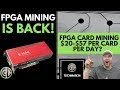 8 x Xilinx VCU1525 FPGA Crypto-Mining Rig Demo - YouTube