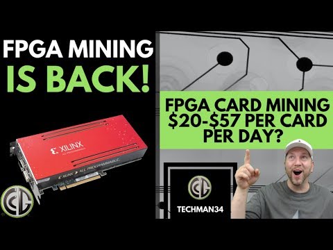 FPGA Mining Is Back! Crushes GPU Mining With $20-57 A Day Per Card