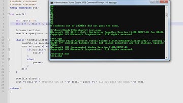 C++ Programming [10] - File Input (Reading Text Files)