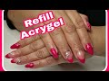 REFILL ACRYGEL | ACRYGEL INFILL NAILS | UNGHIE GEL