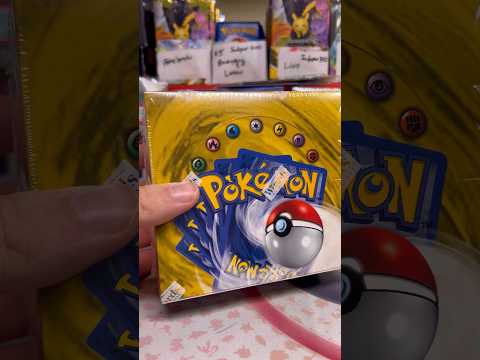 A WHOLE BOX OF BASE SET IN ONE MINUTE #pokemontcg #pokemoncards