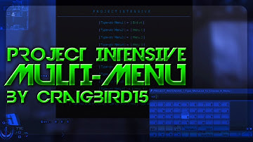 PROJECT INTENSIVE | 10 MENUS IN 1 PATCH! (Multi Menu)