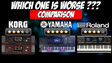 Korg Vs Yamaha Vs Roland Comparison, which is better❓ 💥💥💥