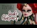 Repaint! | Circus Swap | Vintage snake charmer | Custom Monster High Doll