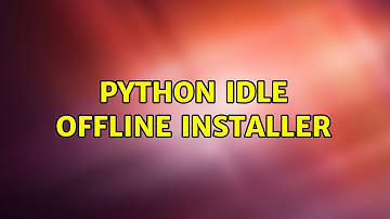 python idle offline installer