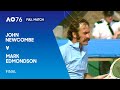 John Newcombe v Mark Edmondson | Australian Open 1976 Final