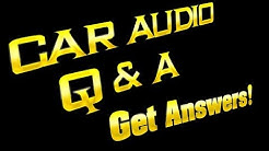 Car Audio Questions – GoHo Auto Audio