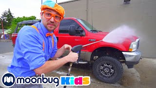 Auto Lavado de Blippi | Vídeos Educativos para Niños | Moonbug Kids en Español