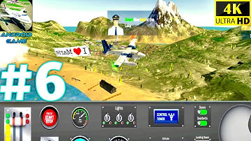 Airolane Pro Flight Simulator I Mission - 6 WALKTHROUGH GAMEPLAY I iOS, Android Game