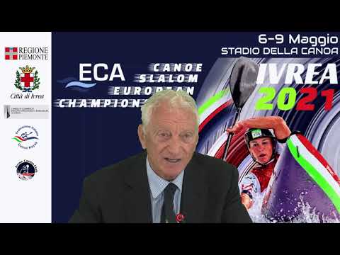 Conferenza stampa di presentazione ECA Canoe Slalom European ChampionshipsIvrea 2021 - 22/04/2021