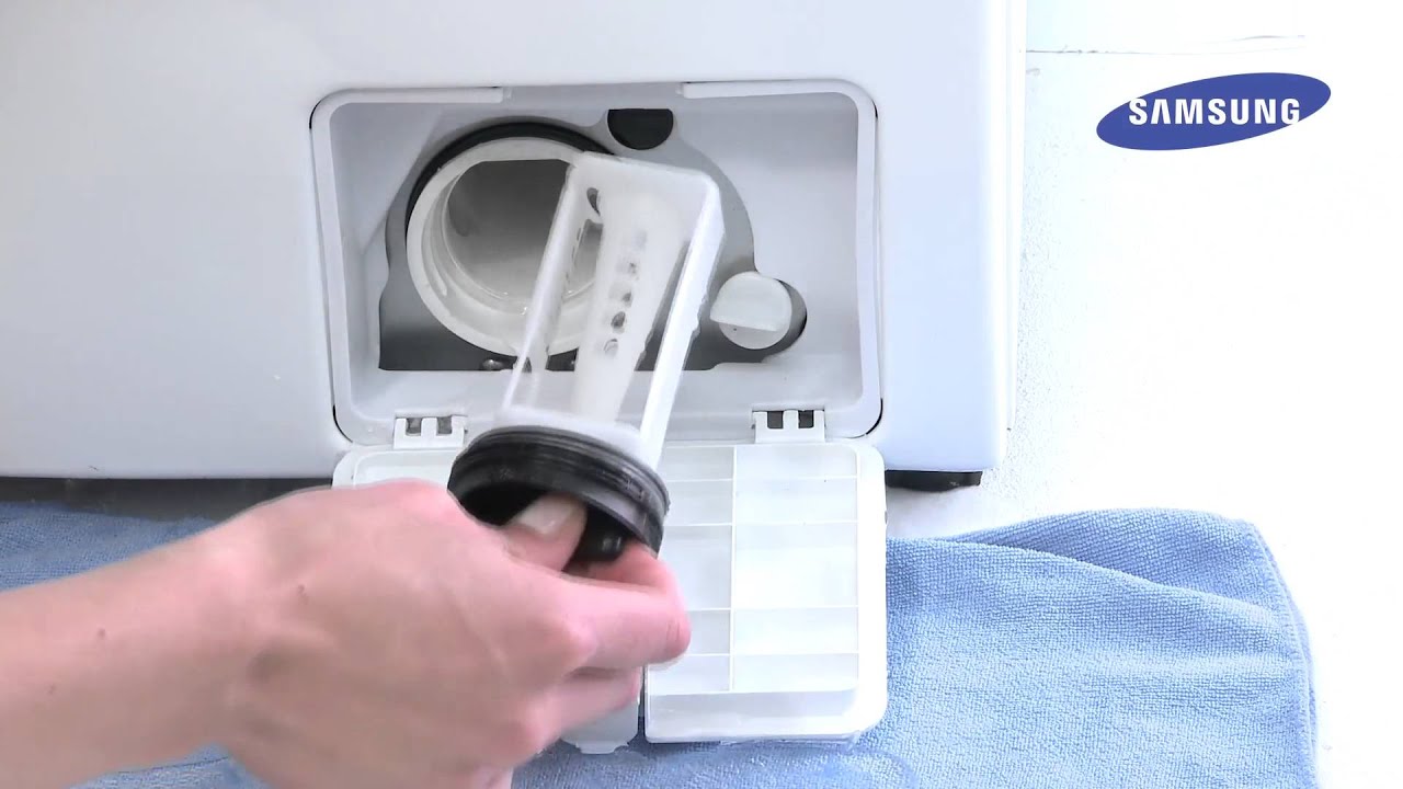 Pralki Samsung Porady Czyszczenie filtra pompy YouTube