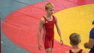 Wrestling Ringen Lm Sachsen 2025, Freestyle, Jugend C U12, 34 Kg, Heinicke - Esser, F 56