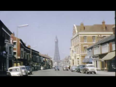 Driving into Blackpool - mid 1960s